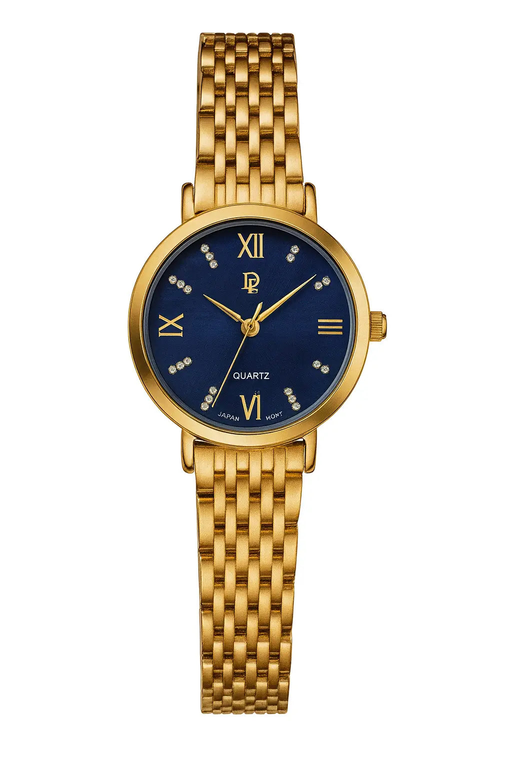 DP Luxe Gold Classic – Blue Dial Edition