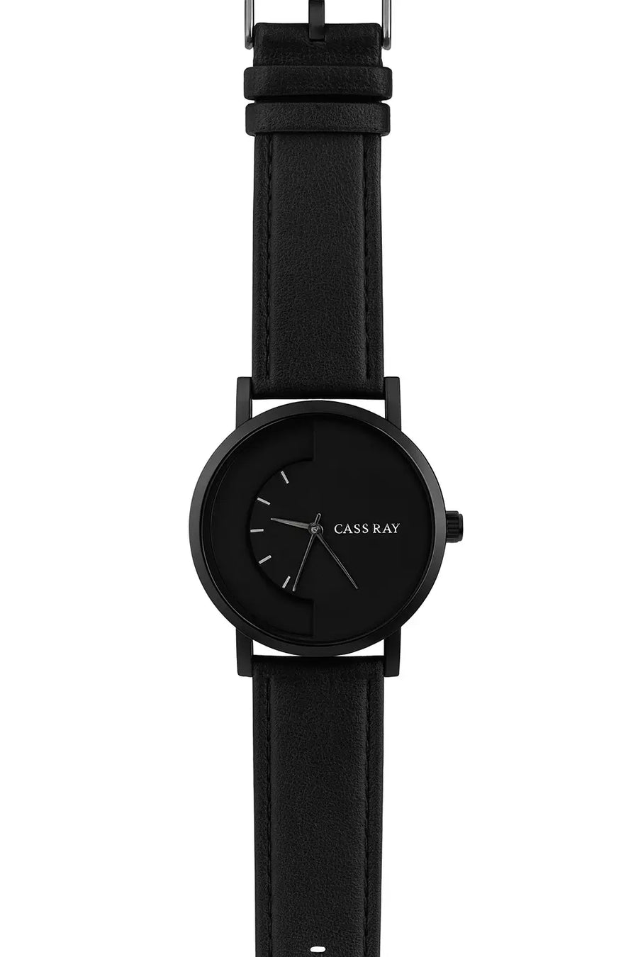 Cass Ray Eclipse – Minimal All Black Watch