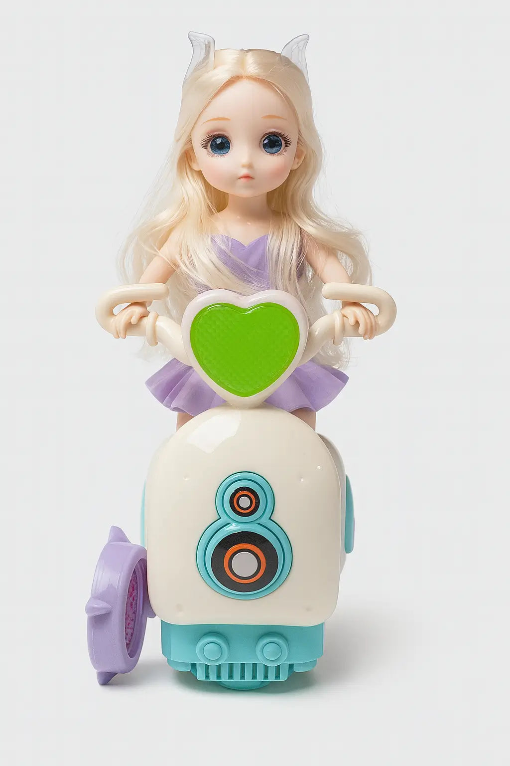Princess Doll on Scooter – Fashion & Fun Toy for Kids