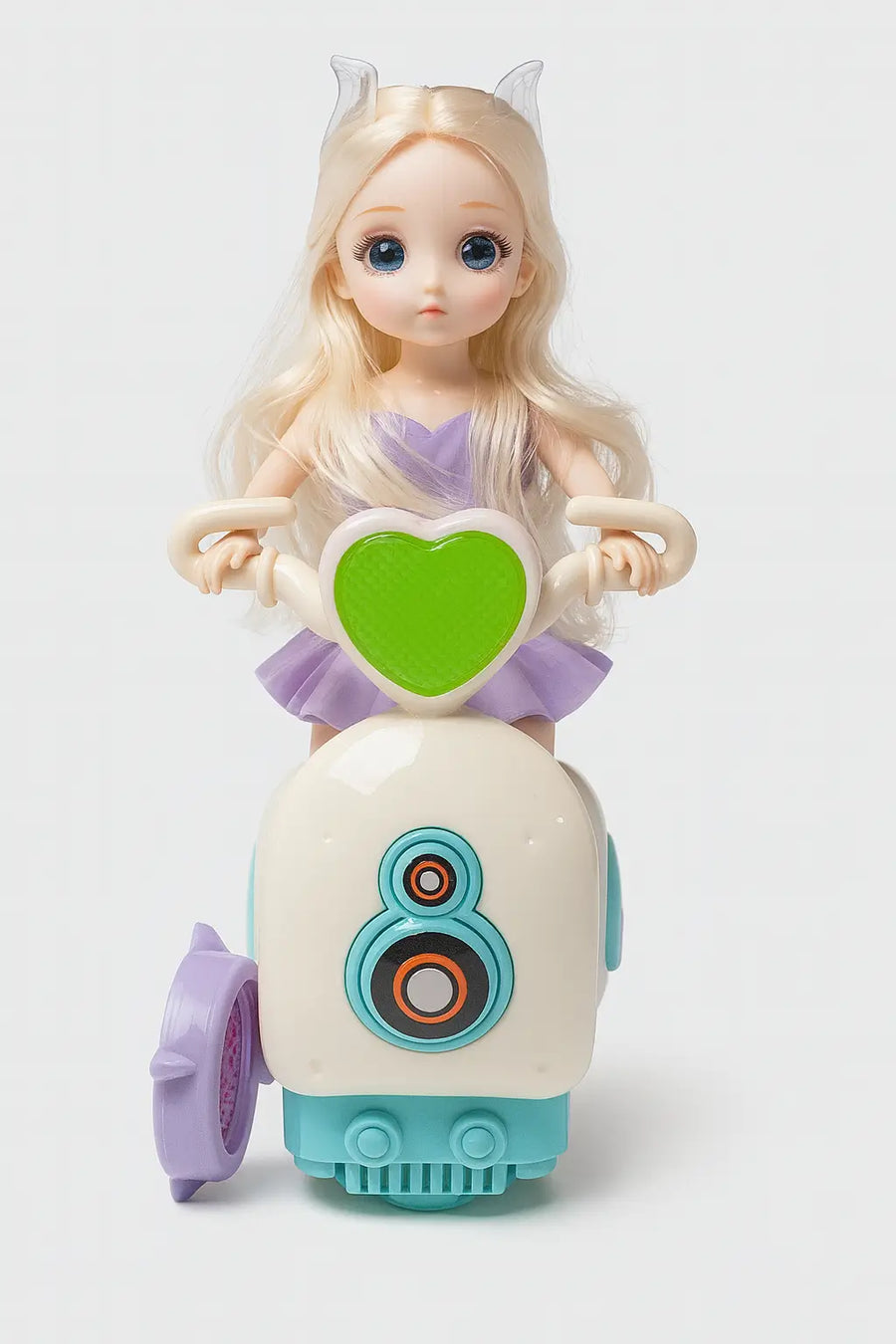 Princess Doll on Scooter – Fashion & Fun Toy for Kids